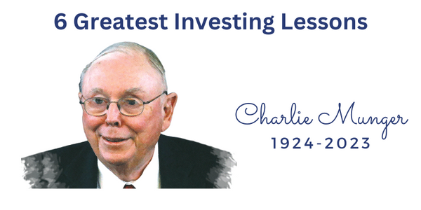 Investing lessons from Charlie Munger!