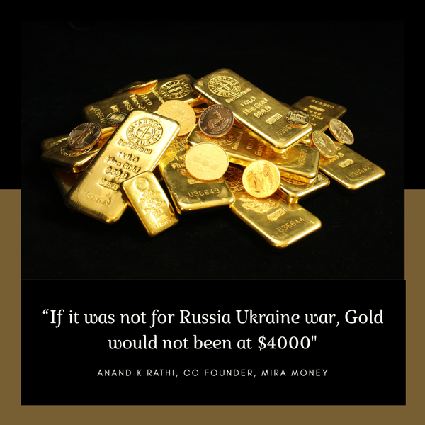 What pushed Gold to $4000